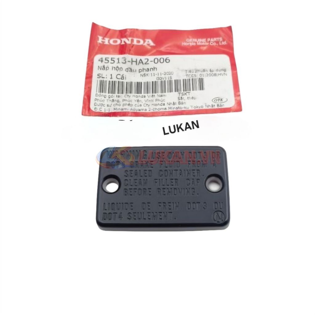 Nắp cùm bình dầu phanh, thắng FUTURE 1 đời đầu zin 45513-HA2-006 - Ảnh 3