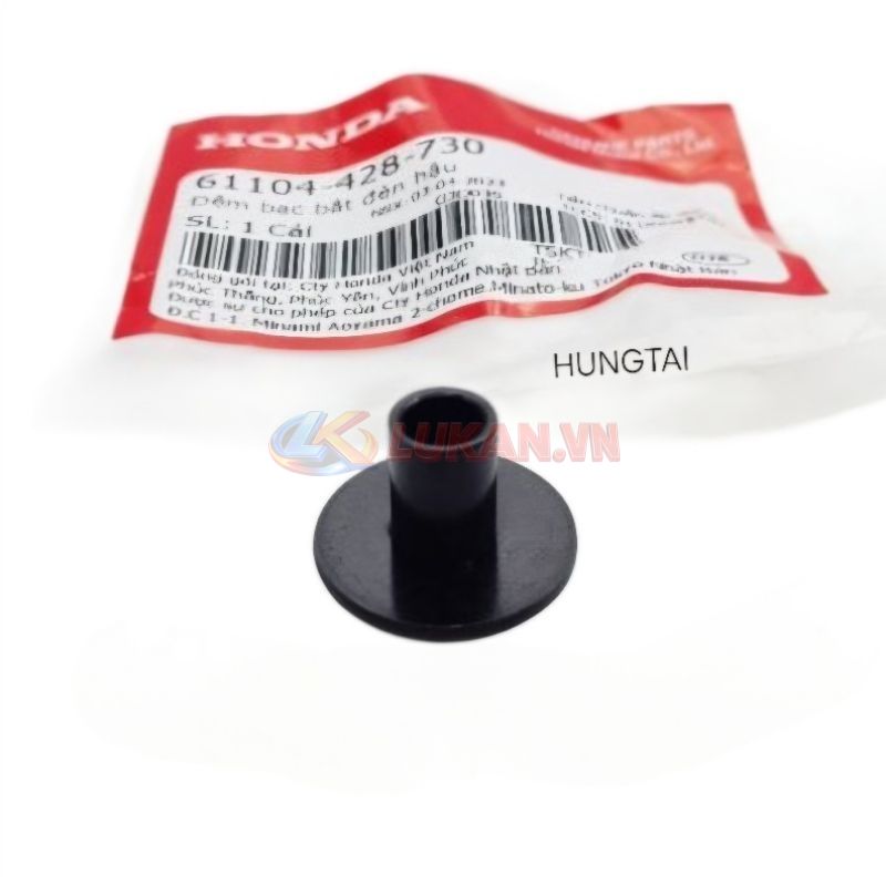 Bạc, ắc khâu đệm đuôi đèn hậu WAVE Thái, ALPHA, ZX, FUTURE... zin Honda 61104-428-730 - Ảnh 4
