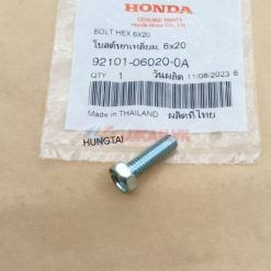 Ốc, bu lông bắt cần sang số xe WAVE Thái zin 6x20 chính hãng 92101-06020-0A