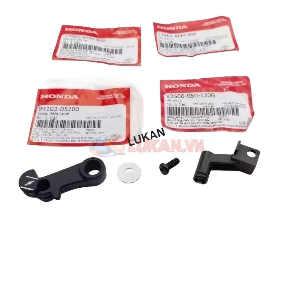 Bộ cần gạt kéo le, e gió bình xăng xe FUTURE NEO 125 zin Honda - Ảnh 3