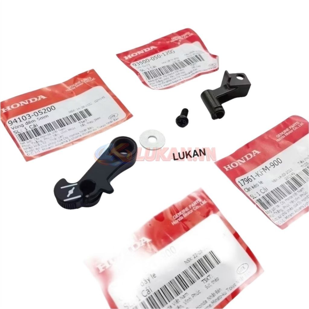 Bộ cần gạt kéo le, e gió bình xăng xe FUTURE NEO 125 zin Honda - Ảnh 4