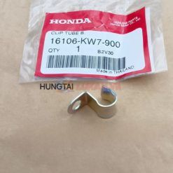 Pass kẹp ống thông hơi máy, dây bugi xe DREAM, WAVE, FUTURE... zin 16106-KW7-900