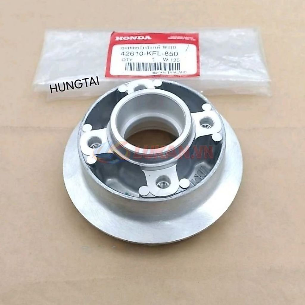 Cùi dĩa nhông tải, bánh sau xe WAVE Thái 110 zin Honda 42610-KFL-850