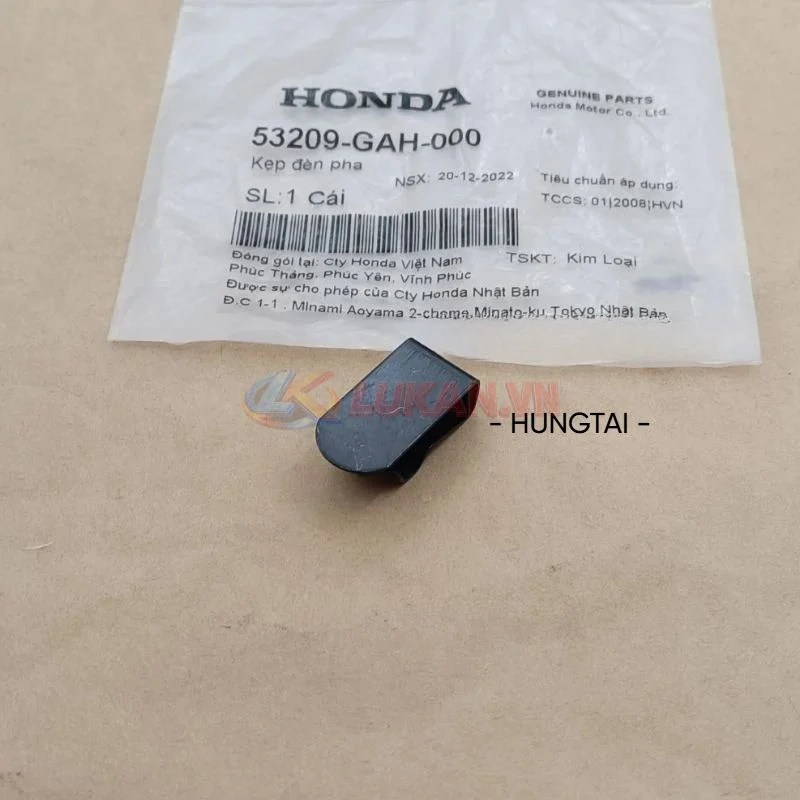 Pass kẹp pha chóa đèn, nhựa đầu WAVE Thái, ALPHA, RS, FUTURE.... zin 53209-GAH-000 - Ảnh 2