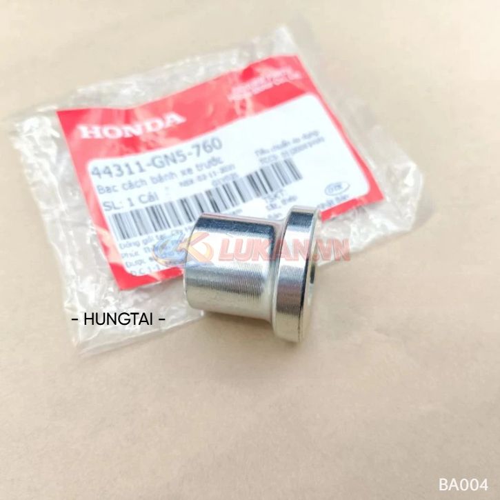 Bạc, cục canh đùm bánh trước xe DREAM, WAVE... zin 44311-GN5-760 - Ảnh 2