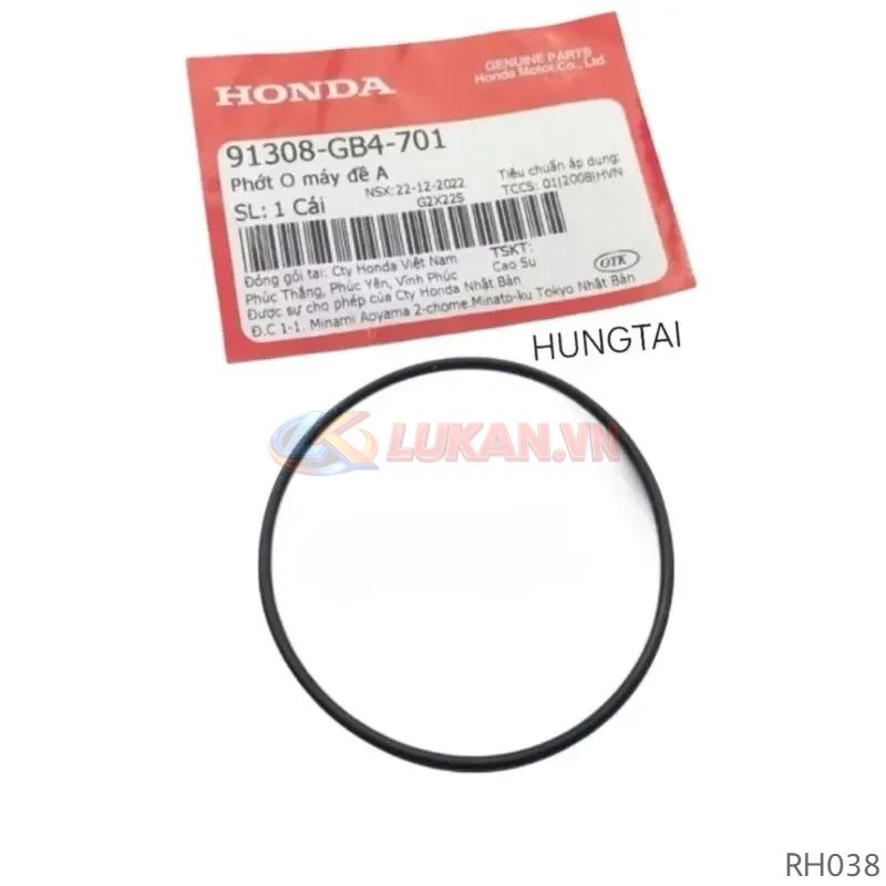 Gioăng, sin cao su củ motor đề khởi động DREAM, WAVE, FUTURE 1.... zin 91308-GB4-701 - Ảnh 3