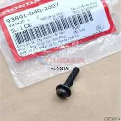 Ốc, vít nhựa võ đầu bợ cổ, bửng yếm WAVE ALPHA, ZX, RS, S100, FUTURE.... zin 4x20 93891-040-2007