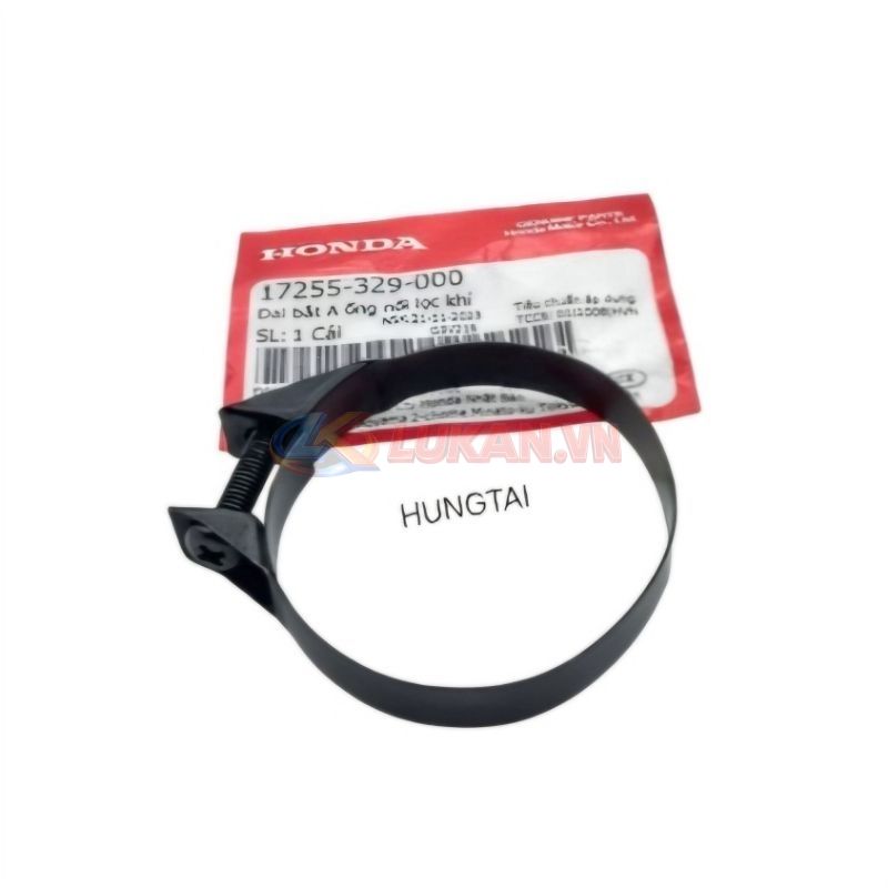 Vòng xiết co cao su, cổ hút gió pô e, bao tử WAVE S110, RSX, FUTURE 125.... zin 17255-329-000 - Ảnh 2
