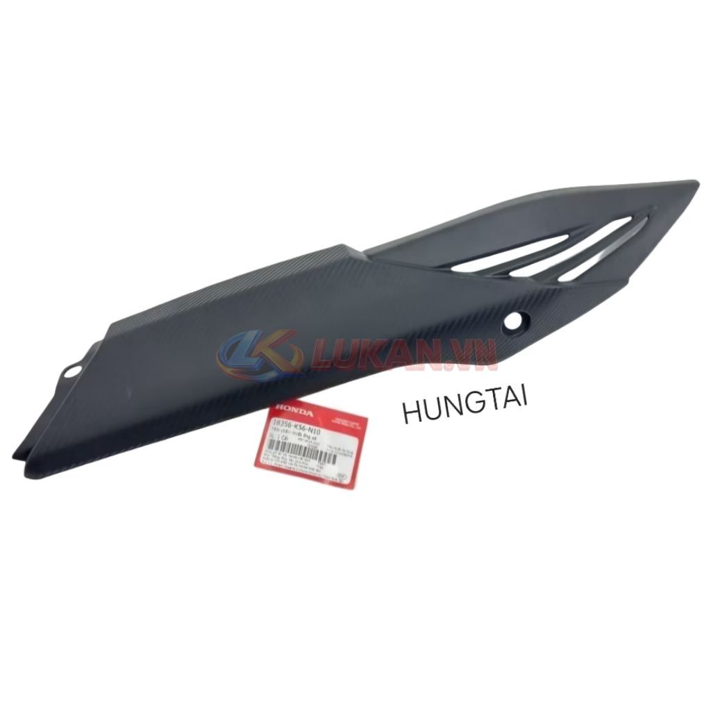 Tấm chắn nhiệt, nhựa ốp che pô ống xã WINNER V1 150 zin chính hãng 18356-K56-N10 - Ảnh 2