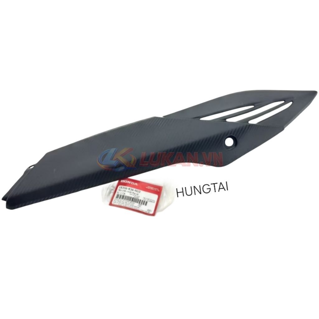 Tấm chắn nhiệt, nhựa ốp che pô ống xã WINNER V1 150 zin chính hãng 18356-K56-N10 - Ảnh 4
