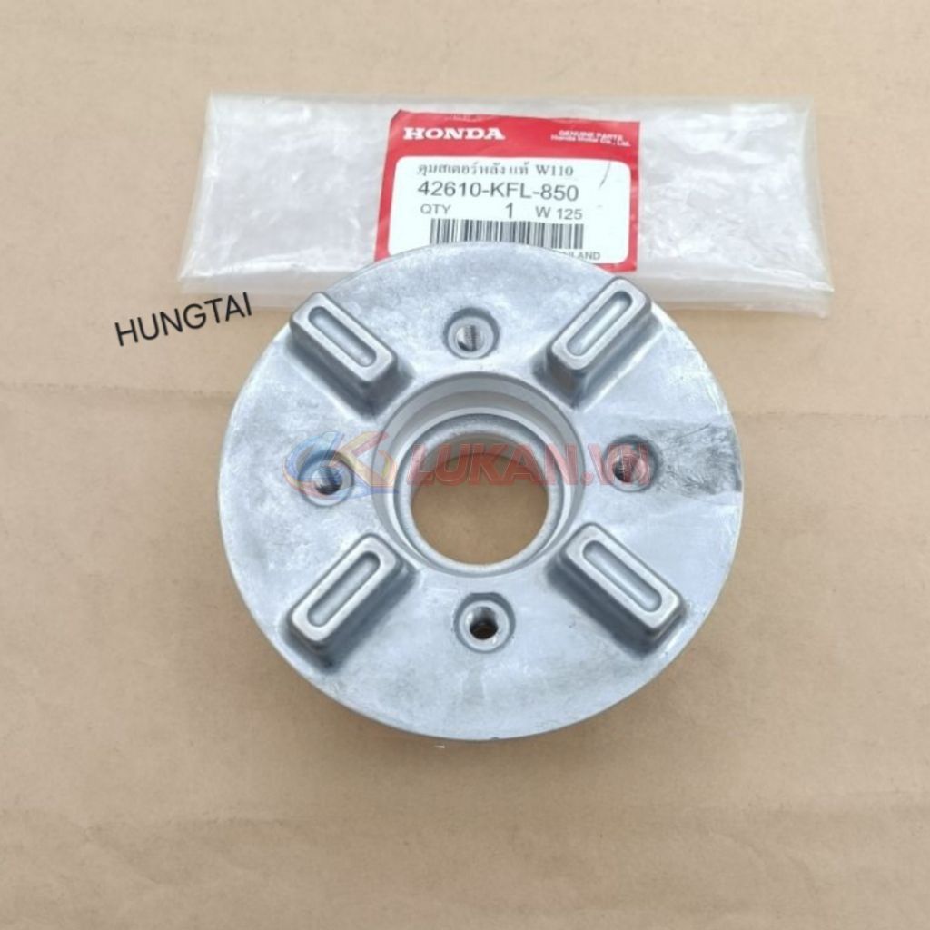 Cùi dĩa nhông tải, bánh sau xe WAVE Thái 110 zin Honda 42610-KFL-850 - Ảnh 4