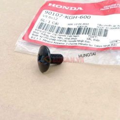 Ốc, vít đen nhựa ốp sườn, áo WAVE A, RS, S100, RSX... 6x12 zin 90107-KGH-600