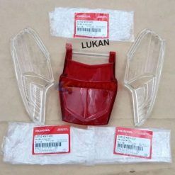 Bộ nắp chụp lái, võ xi nhan đèn hậu WAVE BLADE 110 zin 33752-K57-V01, 33710-K57-V02, 33702-K57-V01