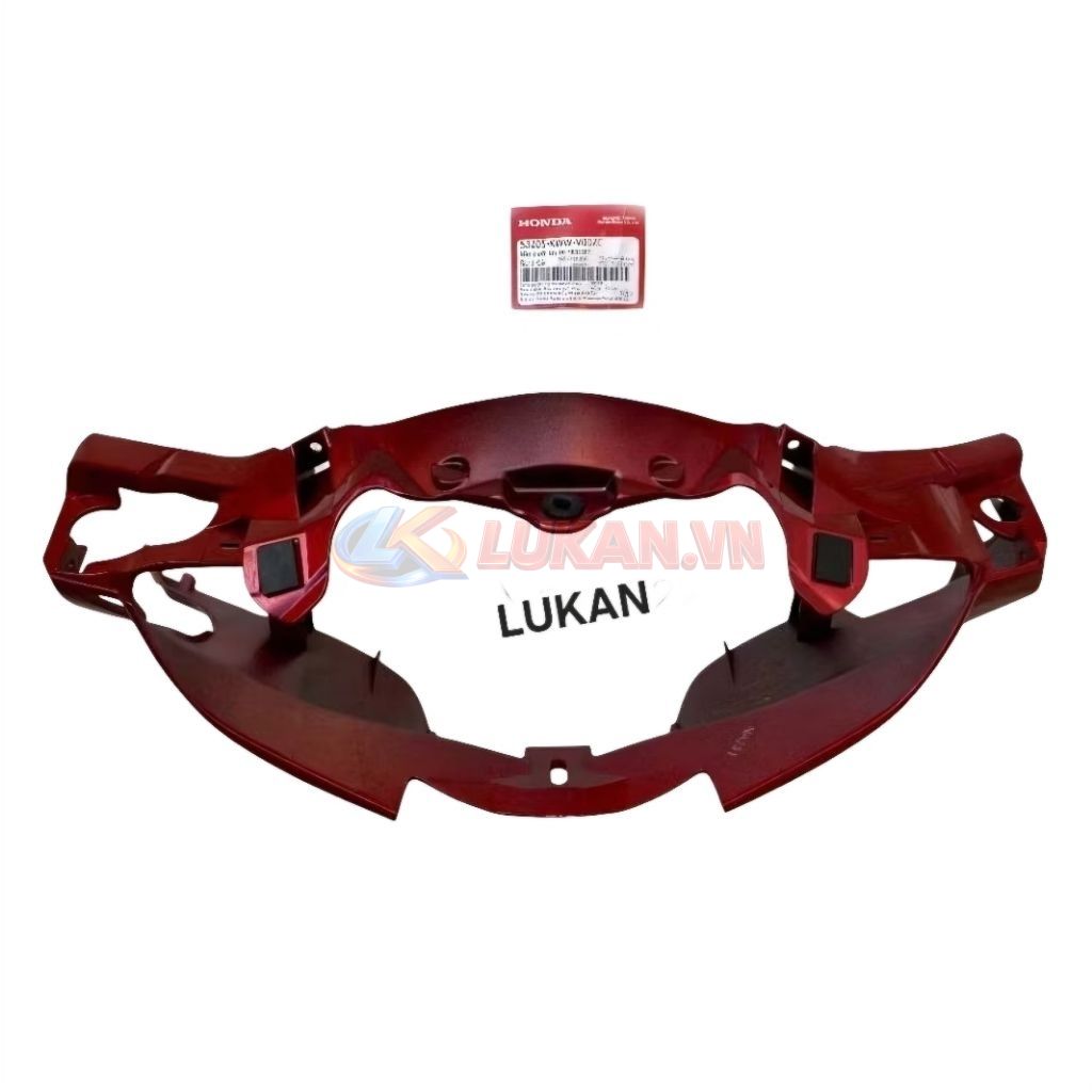 Nhựa lót, ốp đầu đèn trước WAVE S110, RS, RSX... Đỏ zin Honda 53205-KWW-V00ZC - Ảnh 3