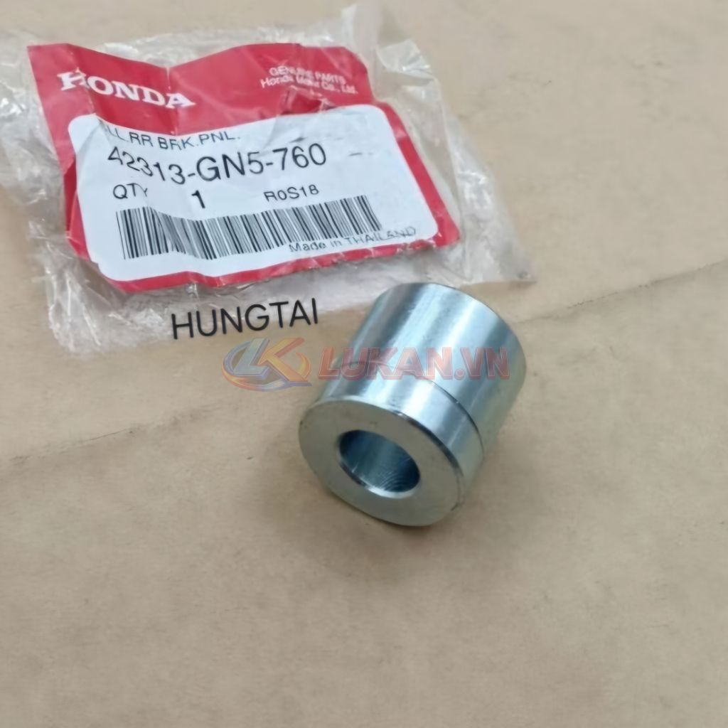 Bạc cục canh má phanh, đùm bánh sau DREAM, WAVE... zin Thái 42313-GN5-760 - Ảnh 2