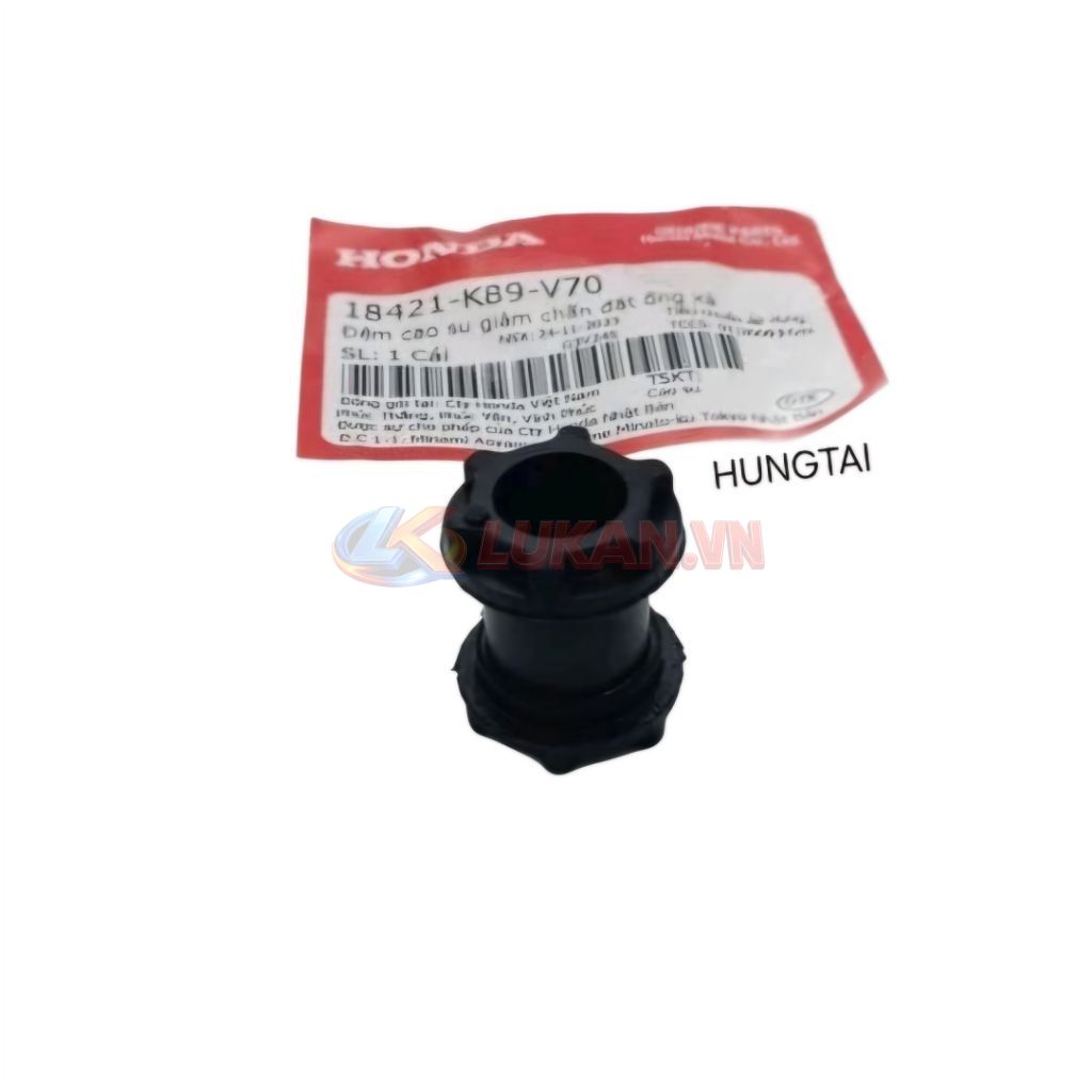 Cao su, đệm treo pô ống xã WAVE A, RS, S110, RSX, FUTURE 125... zin 18421-K89-V70 - Ảnh 3