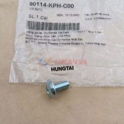 Ốc, vít 6x12 bắt nhựa mặt nạ WAVE A, RS, S100... zin Honda 90114-KPH-C00