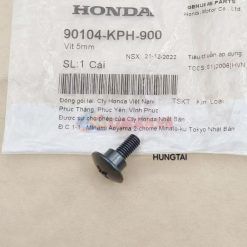 Ốc, vít 5mm bắt nhựa yếm khóa WAVE A, RS, S100, FUTURE.... zin 90104-KPH-900