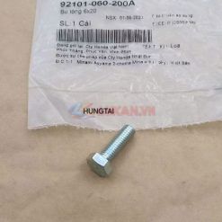 Ốc bắt cần số, pass lòng xi lanh WAVE ALPHA, ZX, FUTURE.... zin 6x20 92101-060-200A