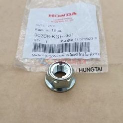 Ốc, tán đùm cốt bánh xe DREAM, WAVE... zin Honda Thái 12mm 90306-KGH-901