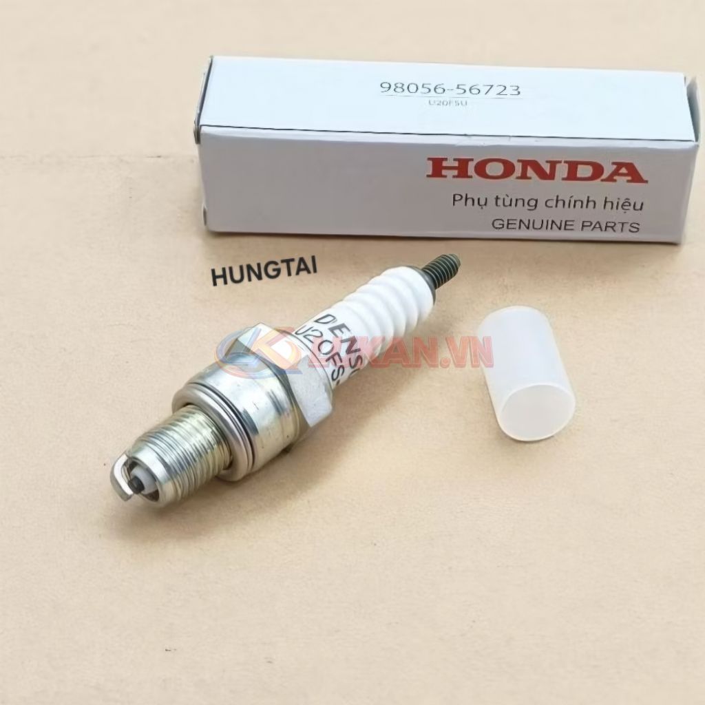Bugi đánh lửa DREAM, WAVE, FUTURE, CUB.... U20FSU hộp trắng zin Honda 98056-56723 - Ảnh 4