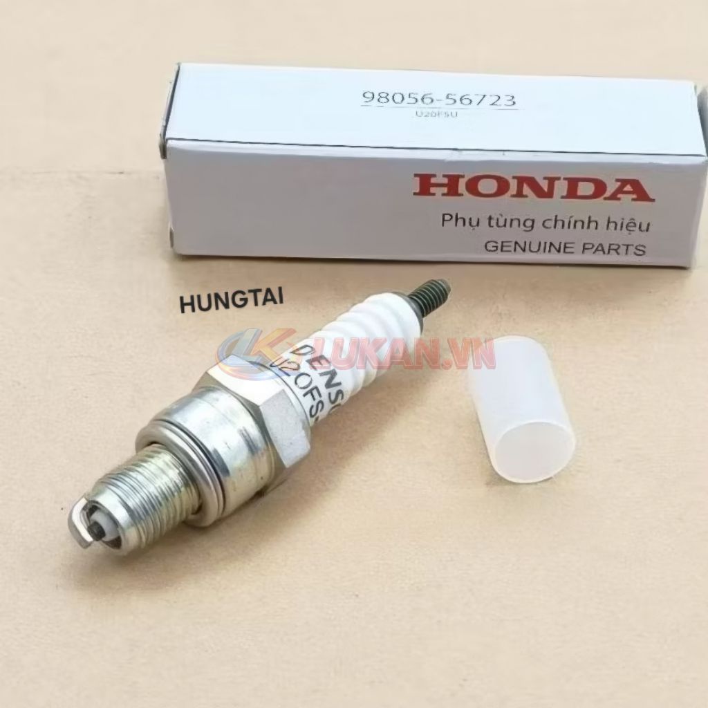 Bugi đánh lửa DREAM, WAVE, FUTURE, CUB.... U20FSU hộp trắng zin Honda 98056-56723