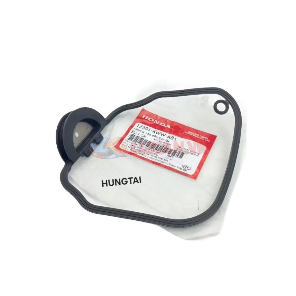 Gioăng, ron cao su nắp đầu bò quylat WAVE S110, RSX, BLADE, A110... zin 12391-KWW-A81 - Ảnh 2