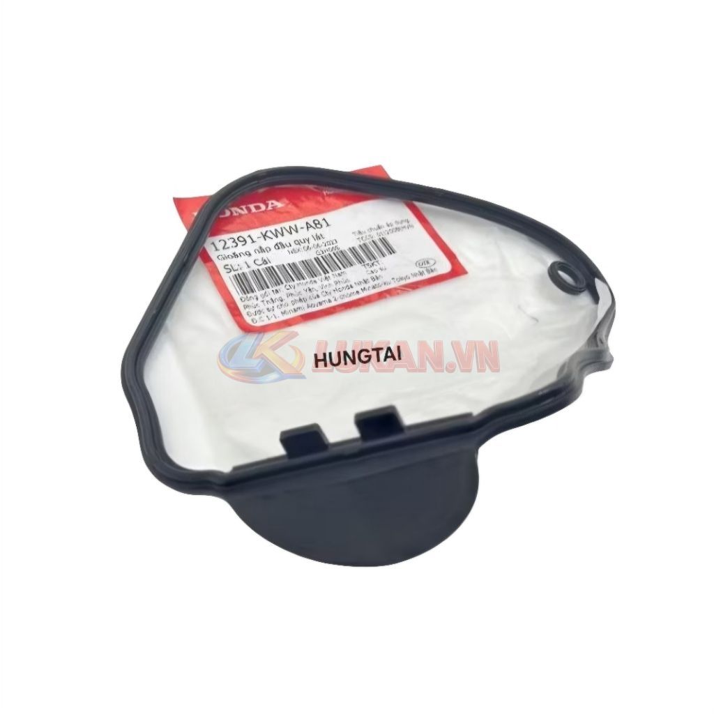 Gioăng, ron cao su nắp đầu bò quylat WAVE S110, RSX, BLADE, A110... zin 12391-KWW-A81 - Ảnh 3