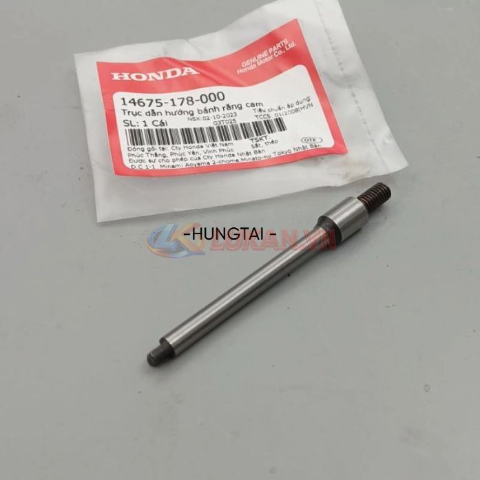 Trục, cốt dẫn hướng bánh răng cam, bơm nhớt DREAM, WAVE ALPHA 100... zin 14675-178-000 - Ảnh 3