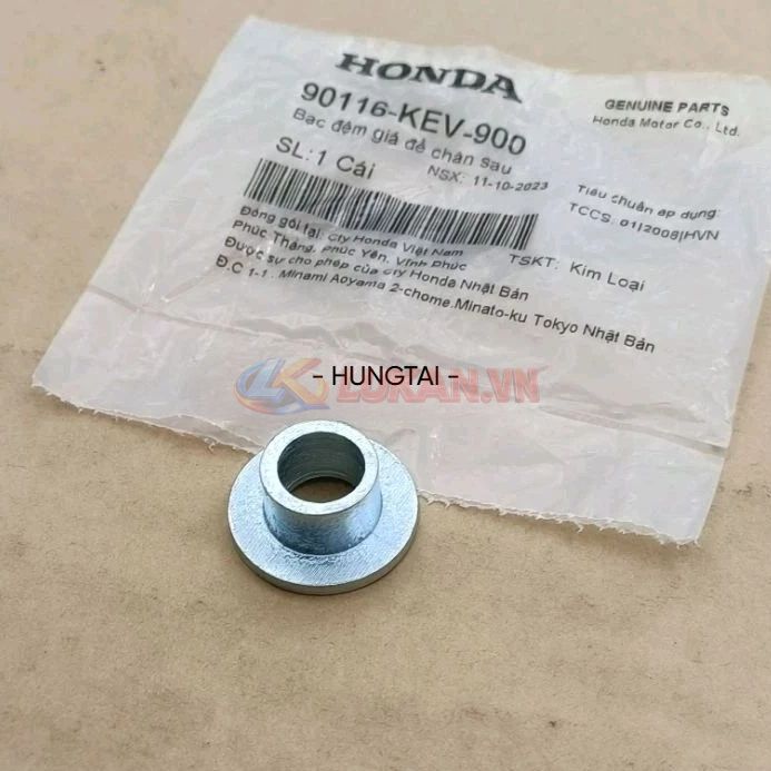 Bạc, khâu ắc đùi pass nhôm gác chân WAVE Thái, ALPHA, ZX, FUTURE 1... zin 90116-KEV-900 - Ảnh 2