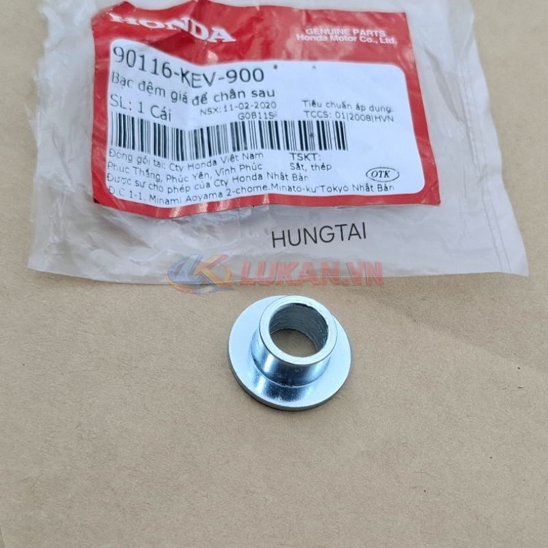 Bạc, khâu ắc đùi pass nhôm gác chân WAVE Thái, ALPHA, ZX, FUTURE 1... zin 90116-KEV-900