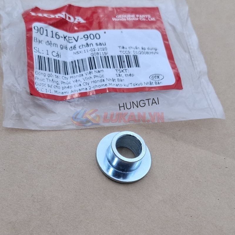 Bạc, khâu ắc đùi pass nhôm gác chân WAVE Thái, ALPHA, ZX, FUTURE 1... zin 90116-KEV-900 - Ảnh 5