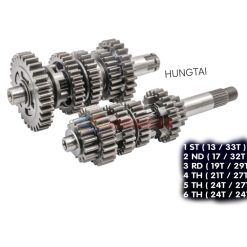 Bộ cốt nhông, 6 số đấu xe WINNER, SONIC, CBR 150.... bánh răng