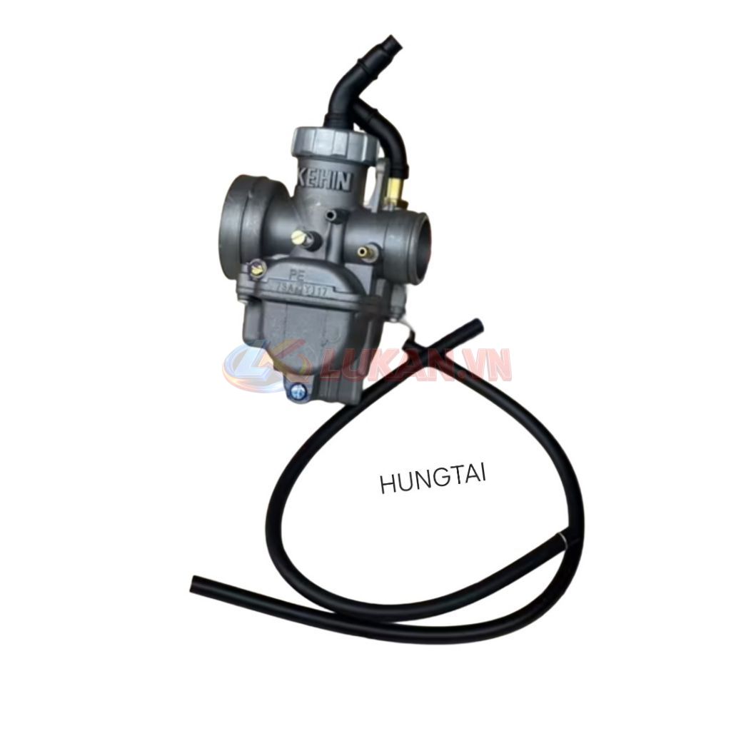 Bình xăng con, chế hòa khí NOVA Thái PE 26mm xe DREAM, WAVE..... - Ảnh 3