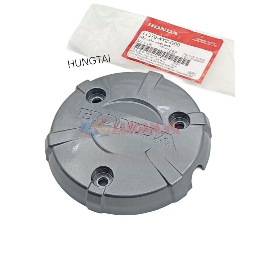 Nắp nhựa chắn nhiệt, lốc nồi côn FUTURE MẬP, LED 125..... Xám zin 11370-KYZ-G00 - Ảnh 2