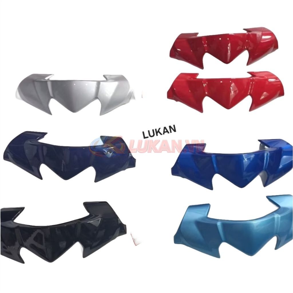 Nhựa, ốp trên nắp đầu đèn WAVE S110, RS, RSX.... đủ màu... zin Honda - Ảnh 4