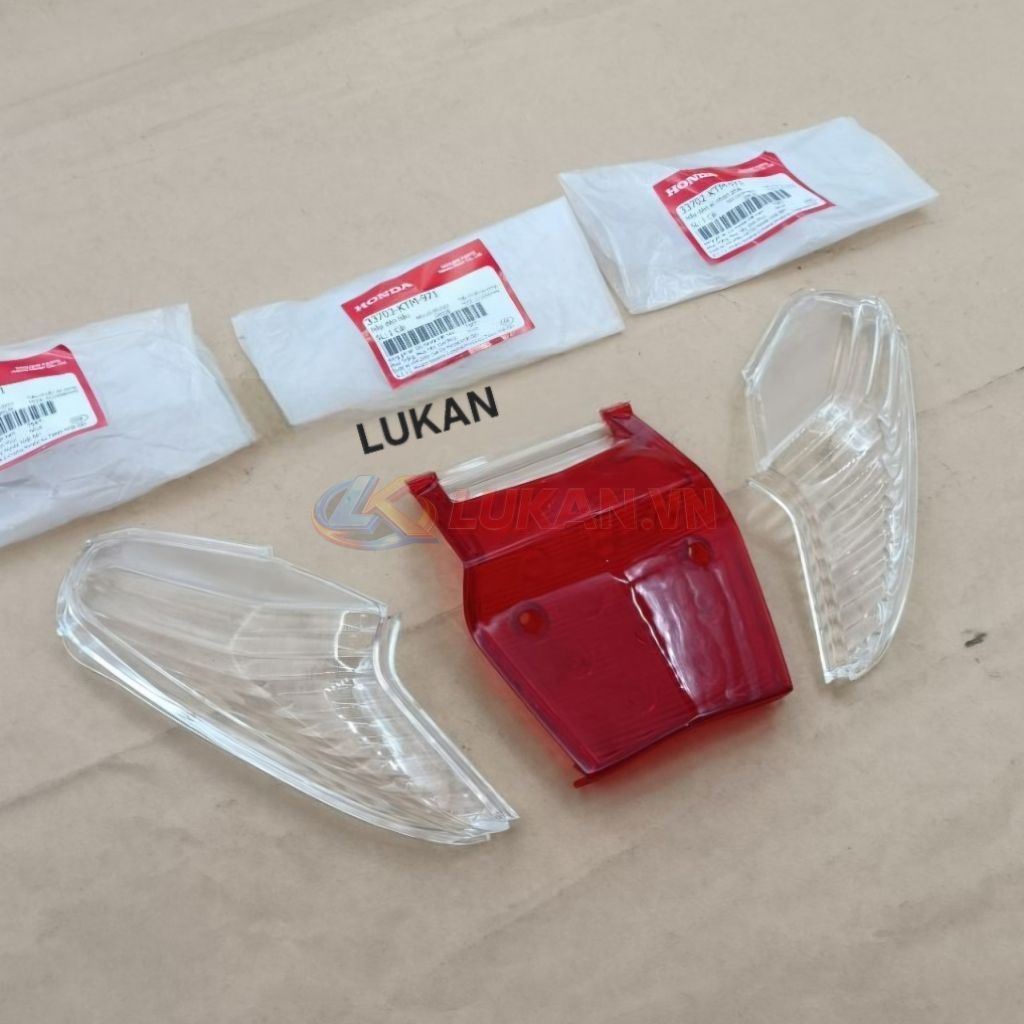 Bộ nắp chụp lái, võ xi nhan, đèn hậu FUTURE NEO, X 125... zin 33752-KTM-971, 33703-KTM-971, 33702-KTM-971 - Ảnh 2