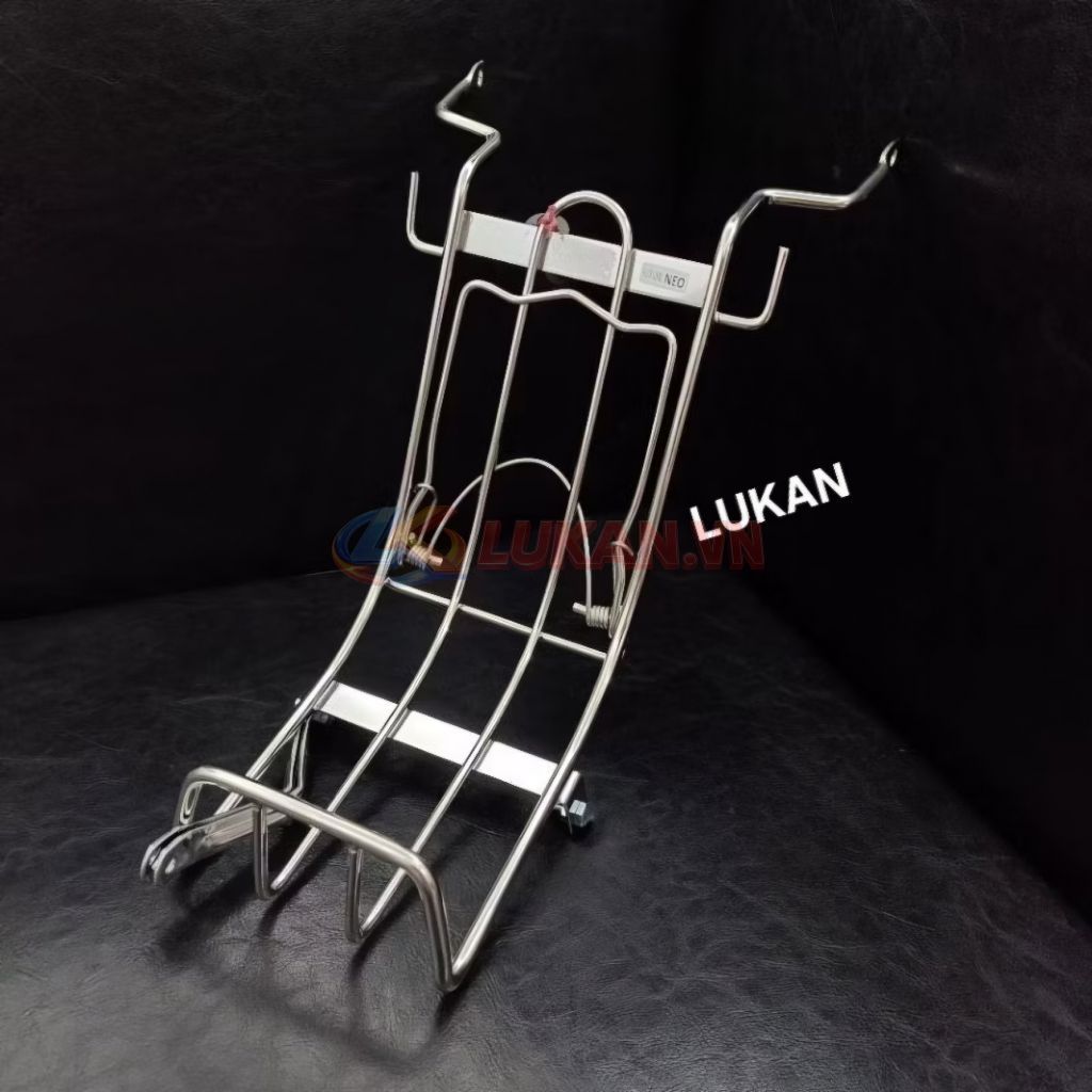 Baga giữa inox treo đồ xe FUTURE NEO, X 125 8 li mẫu xưa