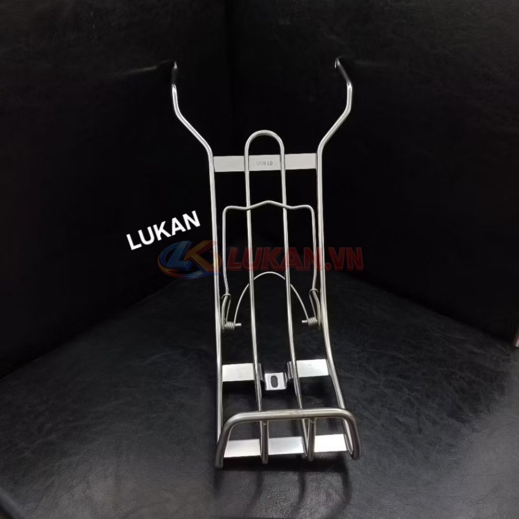 Baga giữa inox kẹp để đồ xe FUTURE 1 đời đầu 8li mẫu xưa - Ảnh 2
