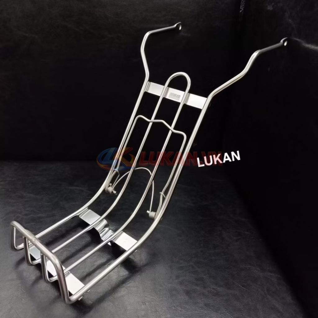 Baga giữa inox kẹp để đồ xe FUTURE 1 đời đầu 8li mẫu xưa