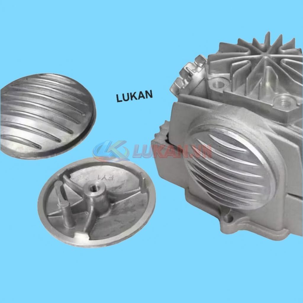 Bộ nắp chụp đầu bò quylat sunfat xe DREAM, WAVE, FUTURE.... cánh gió - Ảnh 4