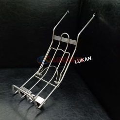 Baga giữa inox kẹp để đồ xe DREAM Lùn 8li mẫu xưa