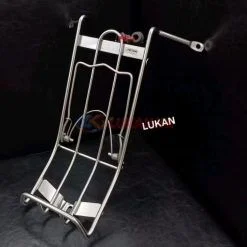 Baga giữa inox, kẹp để đồ xe FUTURE MẬP 125 2012-2017... 8 li mẫu xưa