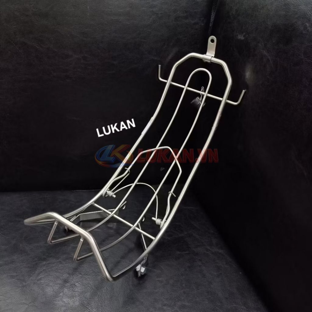Baga giữa inox kẹp treo đồ xe FUTURE 2, WAVE 125i 8li