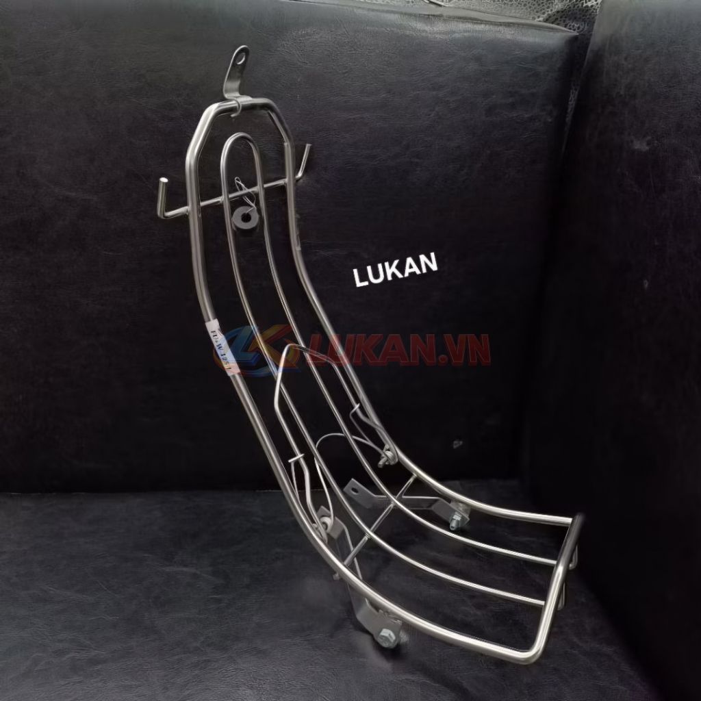 Baga giữa inox kẹp treo đồ xe FUTURE 2, WAVE 125i 8li - Ảnh 3