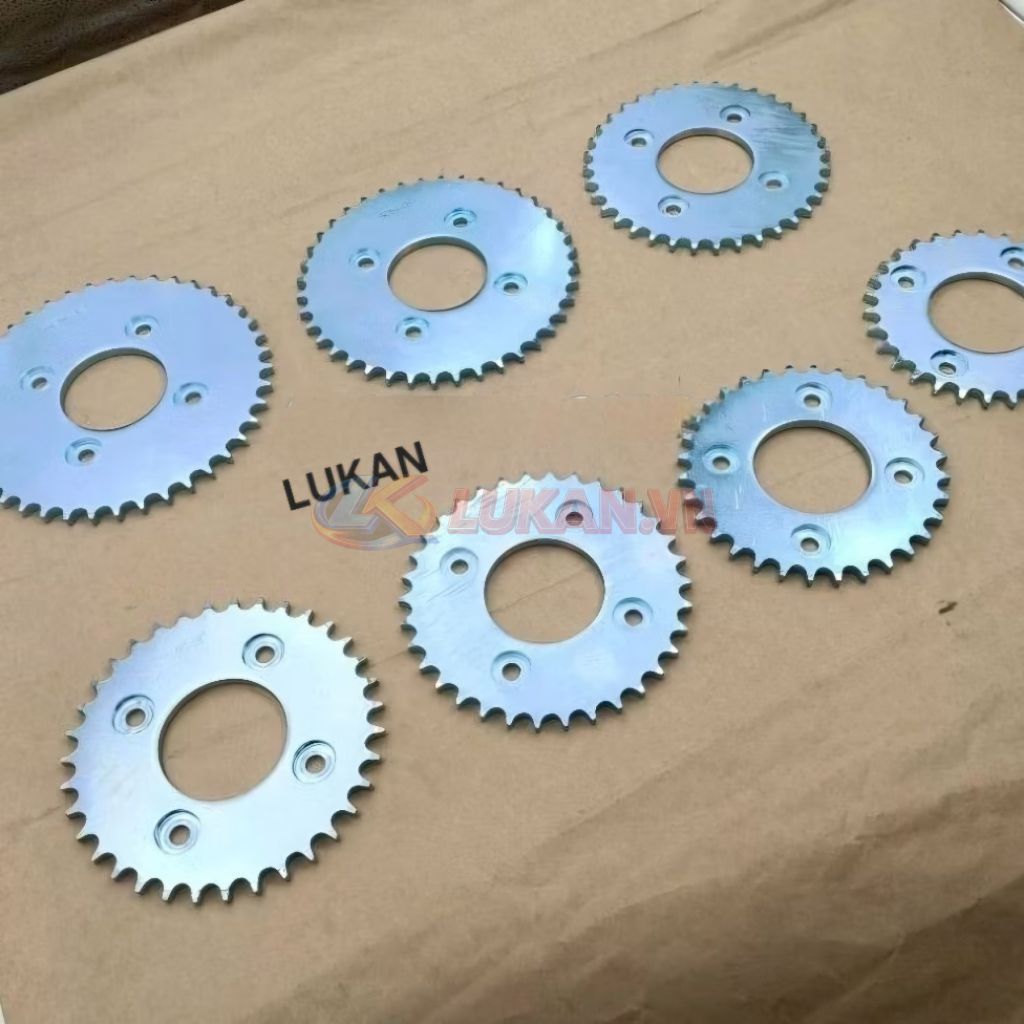 Bánh răng, dĩa nhông tải bánh sau WAVE A, RS, S110, RSX, FUTURE 125.... đủ kích thước - Ảnh 4