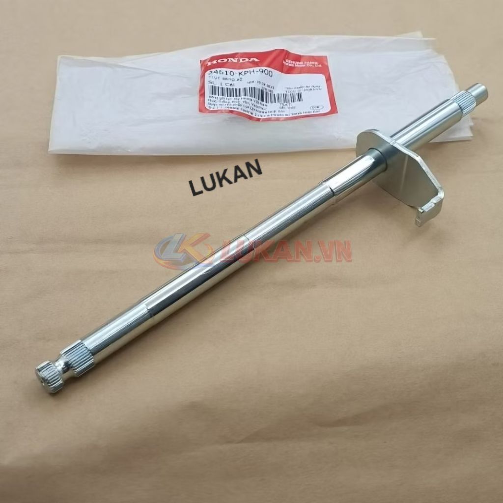 Trục, cốt cần sang số FUTURE 2, NEO, MẬP, LED 125.... zin Honda 24610-KPH-900 - Ảnh 2