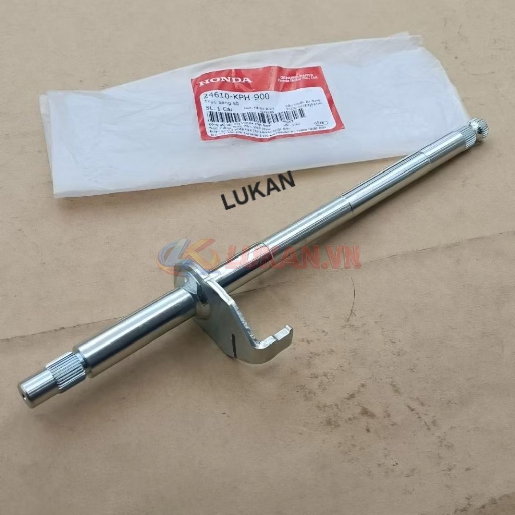 Trục, cốt cần sang số FUTURE 2, NEO, MẬP, LED 125.... zin Honda 24610-KPH-900 - Ảnh 3