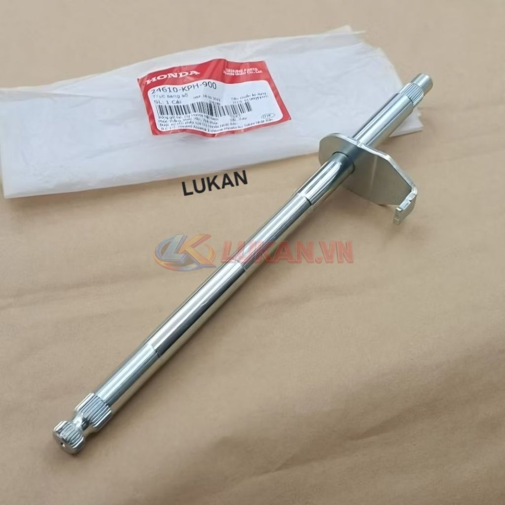 Trục, cốt cần sang số FUTURE 2, NEO, MẬP, LED 125.... zin Honda 24610-KPH-900 - Ảnh 4