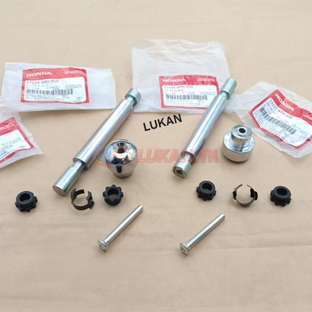 Full bộ lõi gù tay lái xe WAVE A, RS, S100, FUTURE NEO, X... zin Honda - Ảnh 4